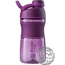 BlenderBottle 20-Ounce SportMixer Twist Cap Tritan Grip Shaker Bottiglie, Navy e Plum
