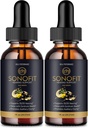 Sonofit Tinnitus Relief for Ringing Ears Drops, Sonofit Tinnitus Supplement Sonofit Healthy Ear Support Supplement - Maximum Strength Advanced Formula Sonofit Drops Hearing Support Recensioni (2 Pack)
