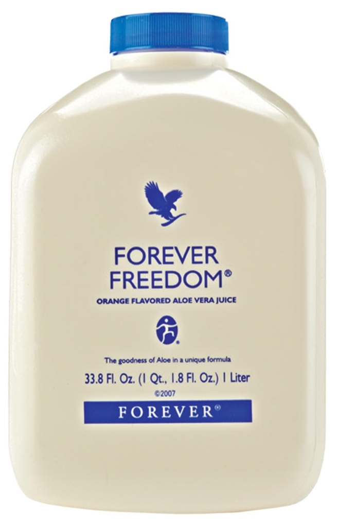 Forever Living - Forever Freedom - Aloe Vera Joint Support with Glucosamine and Chondroïtin - Orange Flavor - 33,8 fl oz (paquet de 1)