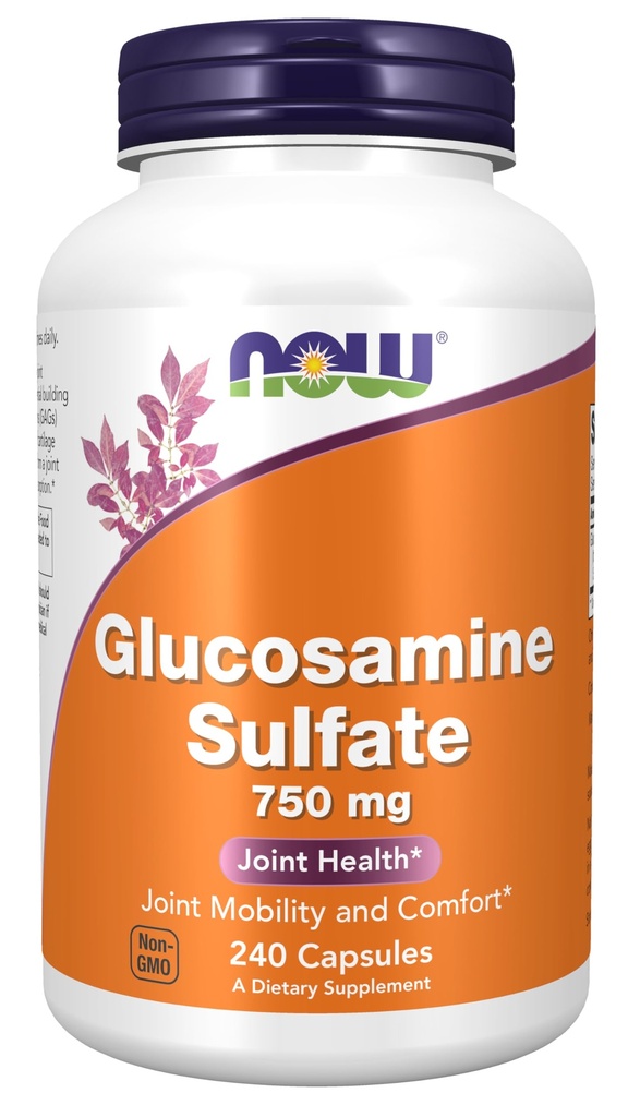 JETZT Nahrungsergänzungsmittel, Glucosaminsulfat 750 mg, mit UL Nahrungsergänzung Zertifizierung, 240 Veg Kapseln