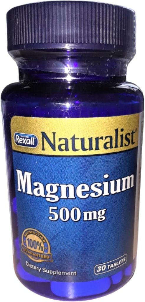 Rexall Magnesio 500 Mg - Compresse, 30 Ct