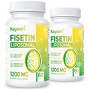Fisetin 1200mg Liposomal Fisetin Integra 98% Pure Fisetin Polyphenols Antiossidanti Immunity Health Aging Cognitive Support Non-GMO 120 Capsule