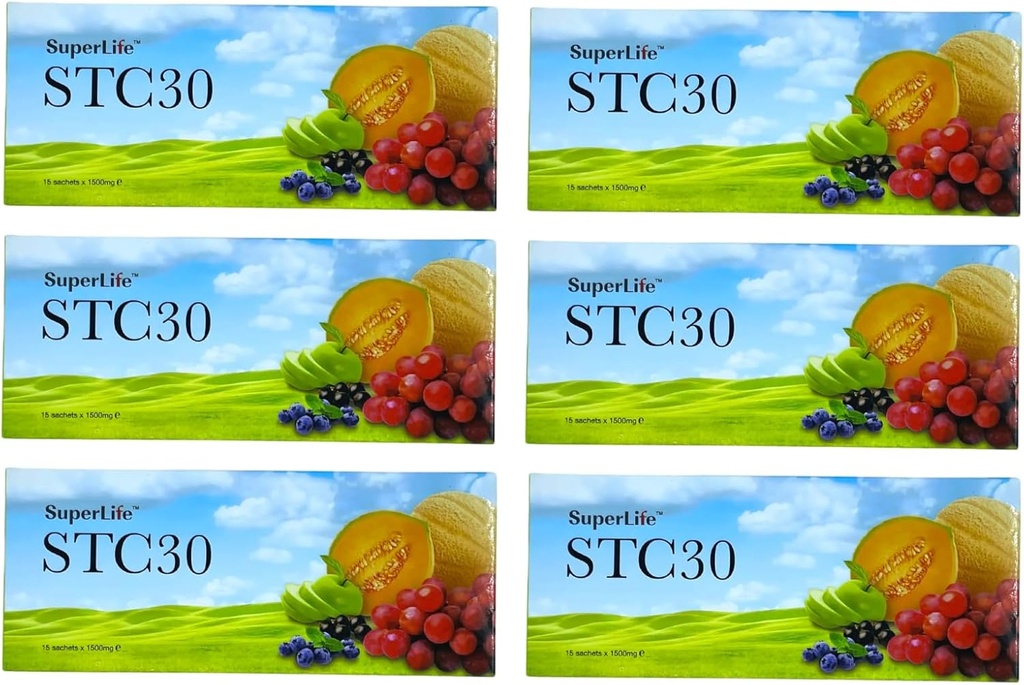 Generico Coffeelover1111 Superlife STC30 STC 30 Superlifeworld Stem Cell Supplemento 15 Sachets Ogni (6 Box)