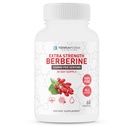 Berberina Supplemento - 1200mg Max Strength Berberine HCl Per Serving - Pure Berberine - 60 capsule, 600mg ogni - 1 mese di fornitura - TerraForm Nutrition
