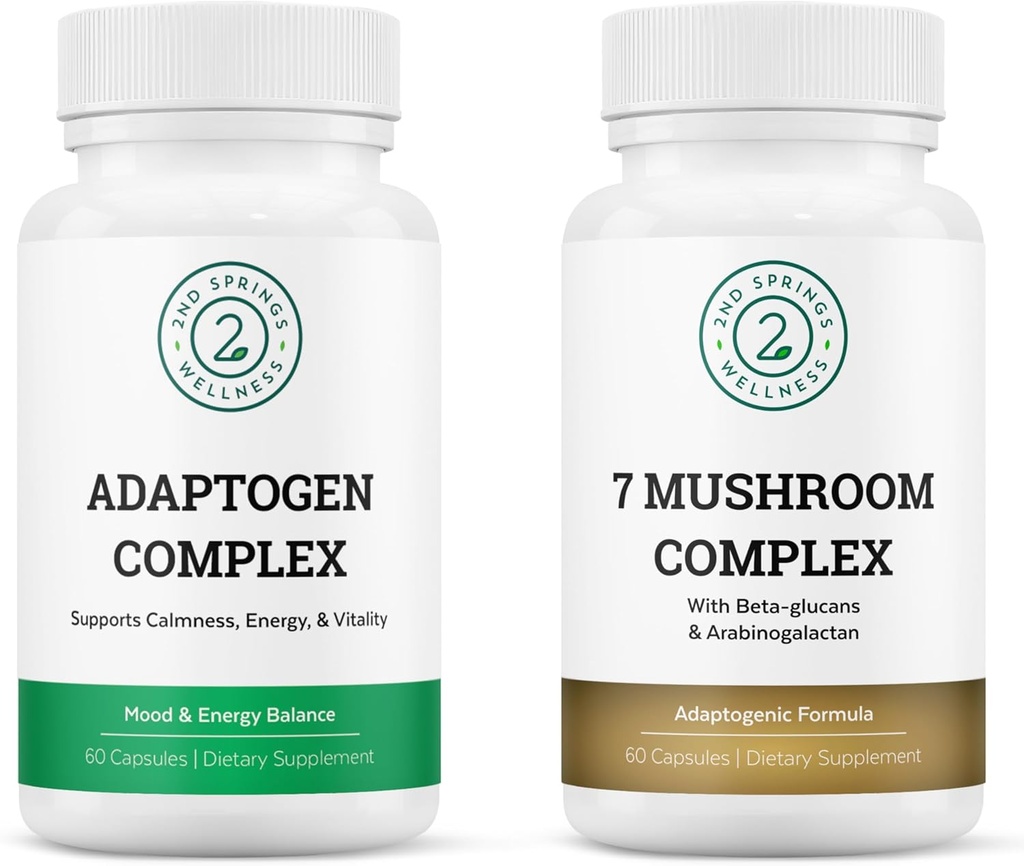 Mushroom & Adaptogen Fusion - Umfassende Wellness Bundle