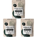 Polvere di Shilajit della giungla per gli uomini, Tongkat Ali per la polvere degli uomini, l'estratto di Fadogia Agrestis per l'assistenza sanitaria maschile tradizionale per l'azionamento e la passione Bundle