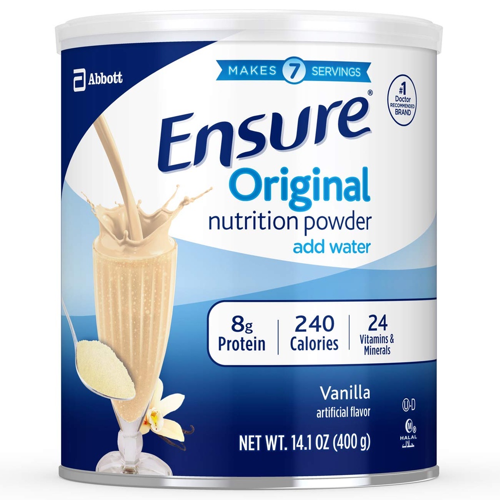 Gewährleistung Original Nutrition Powder, Vanille 14 Unzen (Value Pack von 4)