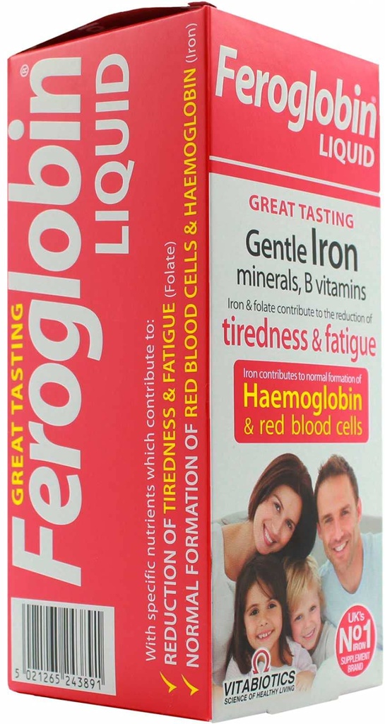 Vitabiotics Original Feroglobin 200Ml (2 Confezione)
