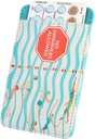 Primo Lines Discreet Birth Control Pill Case Holder, 4.4x3IN Manica compatta dell'organizzatore, si adatta ai pacchetti standard di pedaggio, protezione portatile e elegante