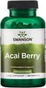 Swanson Acai Berry Antioxydant Support 500 Milligrammes 120 Capsules