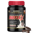 ALLMAX Ernährung ISOFLEX Whey Protein Isolate, Cookies & Cream - 2 lb - 27 Gramm Protein Per Scoop - Zero Fat & Sugar - 99% Lactose Free - Glutenfrei & Soy - Ungefähr 30 Portionen