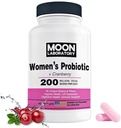 Probiotici e prebiotici femminili, 200 miliardi di CFU, 35 Strains e fibre uniche. PH equilibrio, salute vaginale, trattamento UTI, supporto Digestione, aumento immunitario. Con Cranberry & D-Mannose. 60 capsule
