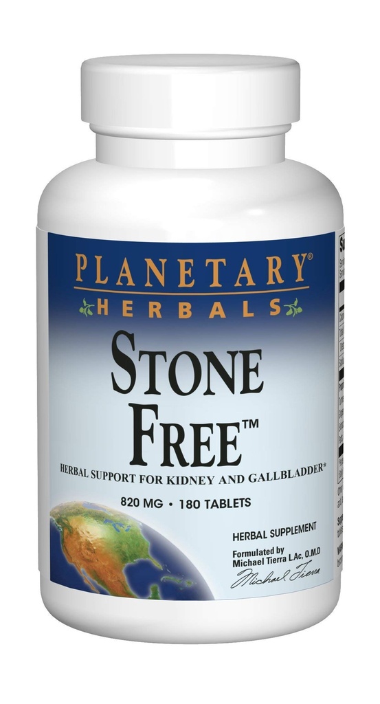 Erboristeria Planetaria Stone Free 820 mg Supporto erbe per il rene e la vescica 180 Tablet