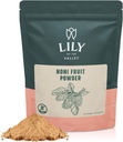 Lys of the Valley Noni Fruit Powder - Morinda Citrifolia - Mulberry indien super-alimentaire - Idéal pour smoothies et recettes - Vegan & sans gluten - Pochette refermable (8oz, 226g)- Forfait May Vary