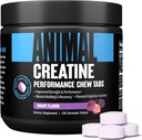 Supplément Omega Omega 3 & 6 animal avec les comprimés de creatine Chews amélioré avec AstraGin 30 Day Pack