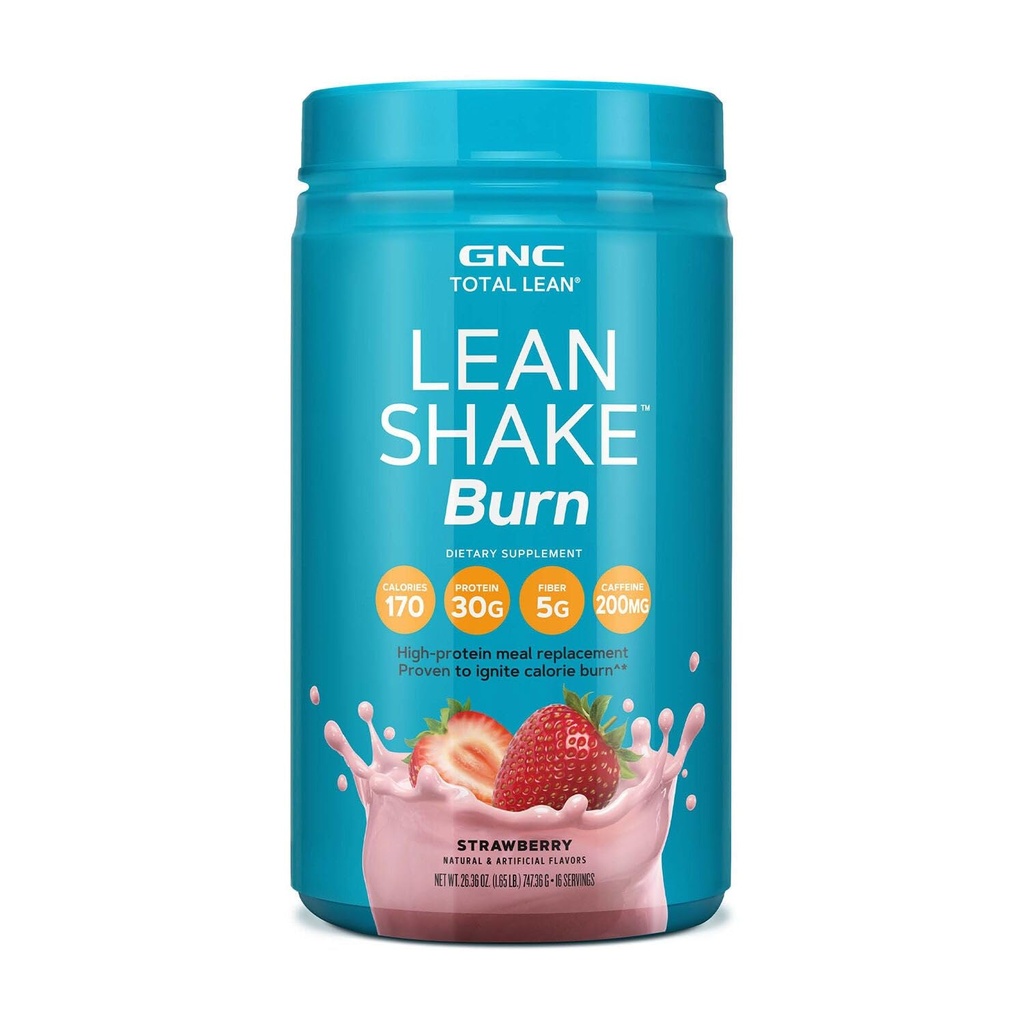 GNC Total Lean Lean Shake Burn - Fraise (16 portions)