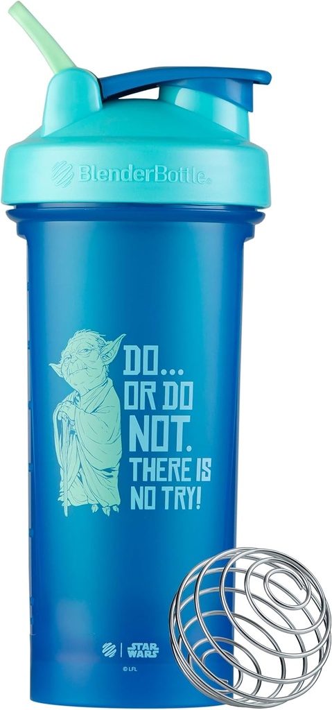 BlenderBottle Star Wars Classic V2 Shaker Bottle Perfekt für Protein Shakes und Pre Workout, 28-Ounce, Do... Oder nicht. Es gibt keinen Versuch.