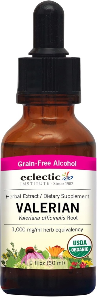 Institut éclectique Valérien (officinalis) O, Rose, 1 Fluid Ounce