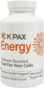 Énergie K-Pax - Nutriments Mitochondriaux à haute puissance - Multivitamines d'énergie de stimulation immunitaire - 120 comprimés