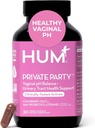HUM Private Party Vaginal Probiotics für Frauen, pH Balance und Urinary Tract Unterstützung Vaginal Probiotic Supplement mit Cranberry & Lactobacillus Blend, Frauen Gesundheit Cranberry Pillen, 30 Kapseln