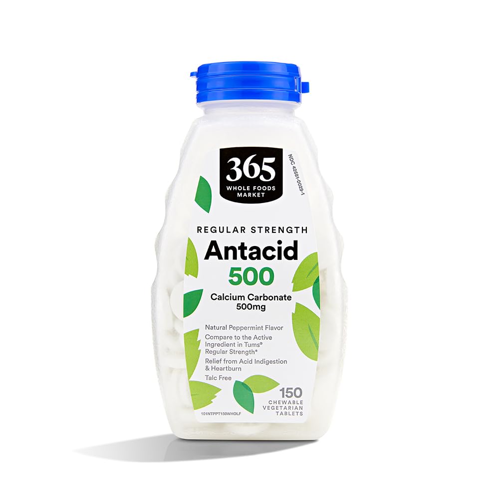 365 von Whole Foods Market, Antacid Regular Strength, 150 Count