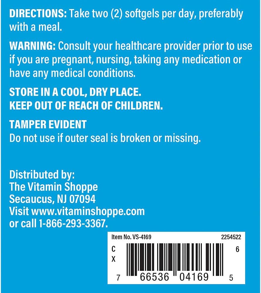 Magnesio Glycinate a Supports Energy Production & Cardiovascular Health a 400 MG (120 Softgels)