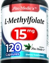 FITO MEDIC's Lab | Methylfolate |120 Kapseln | folate Supplement | Methyl folate | Methylfolate Supplement |Ultra hohe Absorption.