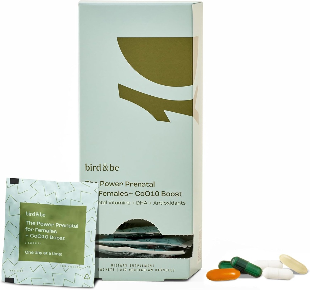 bird&be The Power Prenatal pour les femelles avec un boost Coq10