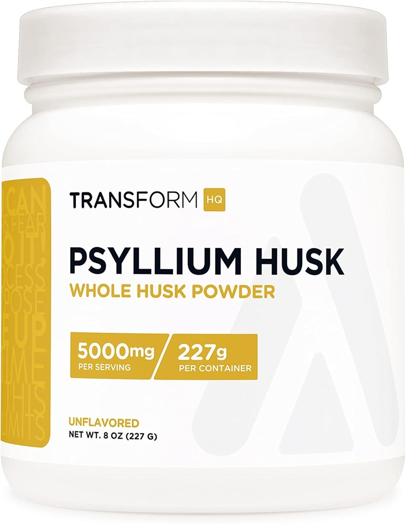 Über uns Ganzes Psyllium Husk 8 OZ Pulver - 5000mg Pro Servieren - Glutenfrei, Non-GMO