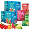 Ener-C Multivitamin Drink Mix - Vitamin-Packets für Wasser, Elektrolyte Pulver-Packets, Vitamin Drink Mix, Hydration Liquid Mix, Immun Booster für Erwachsene, Gesunde Energie - Vielfalt Pack, 60 Zähler
