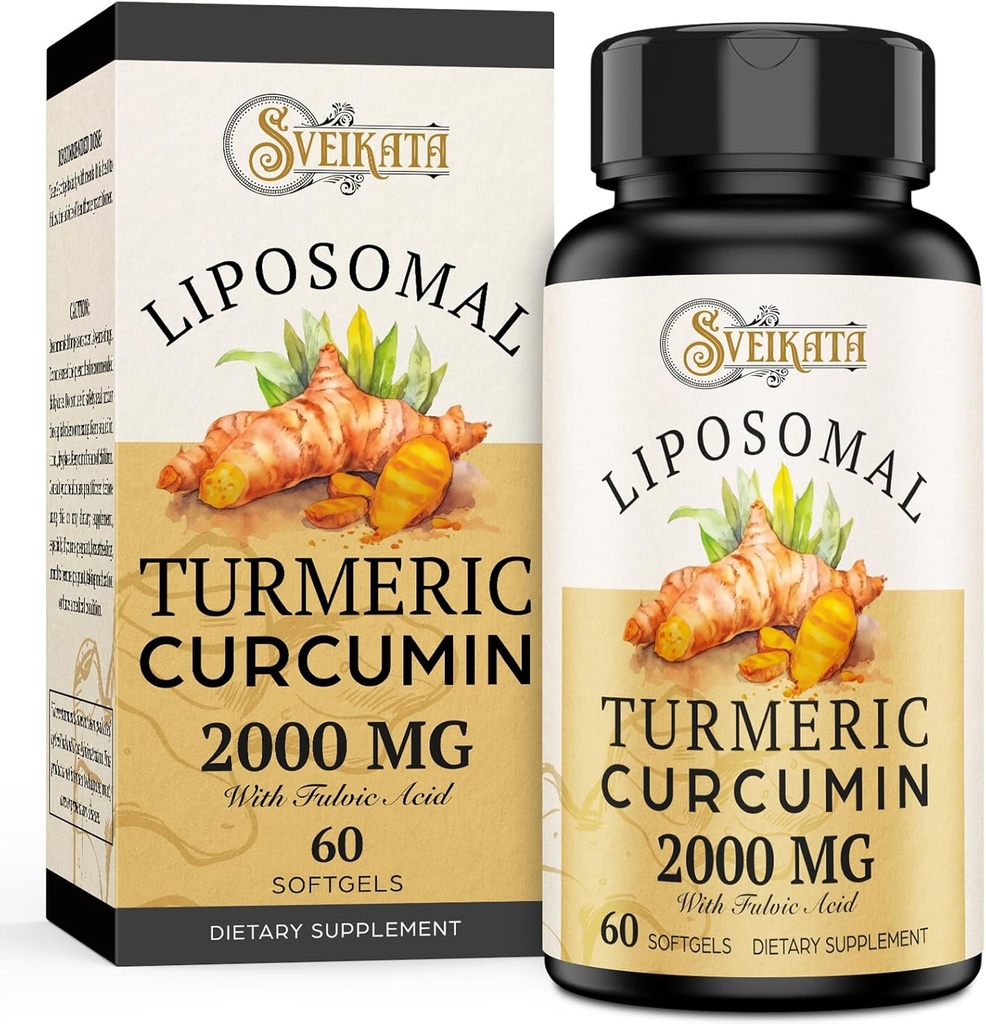 Liposomal curcuma curcuma supplemento