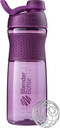 BlenderBottle SportMixer Shaker Bottiglia Perfetta per Protein Shakes e Pre Workout, 28-Ounce, Plum