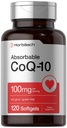 Horbäach CoQ10 100mg Softgels | 120 Count