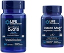 Extension de vie Super Ubiquinol CoQ10 avec soutien Mitochondrial amélioré et Neuro-mag Magnésium L-thréonate, Magnésium L-thréonate