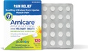 Boiron Arnicare Comprimés pour soulager la douleur de la douleur musculaire, douleur articulaire, gonflement de la blessure ou des ecchymoses - 120 Compte