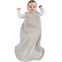 Woolino Merino Wool e Organic Cotton Baby Sleep Bag - 4 stagioni Classic Sleep Sack per Baby - Bikini Zipper Sleeping Bag per Baby e Toddler - 0-6 mesi - Terra