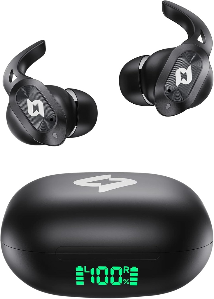 Drahtlose Kopfhörer Bluetooth Earbuds mit drahtlosem Ladegehäuse