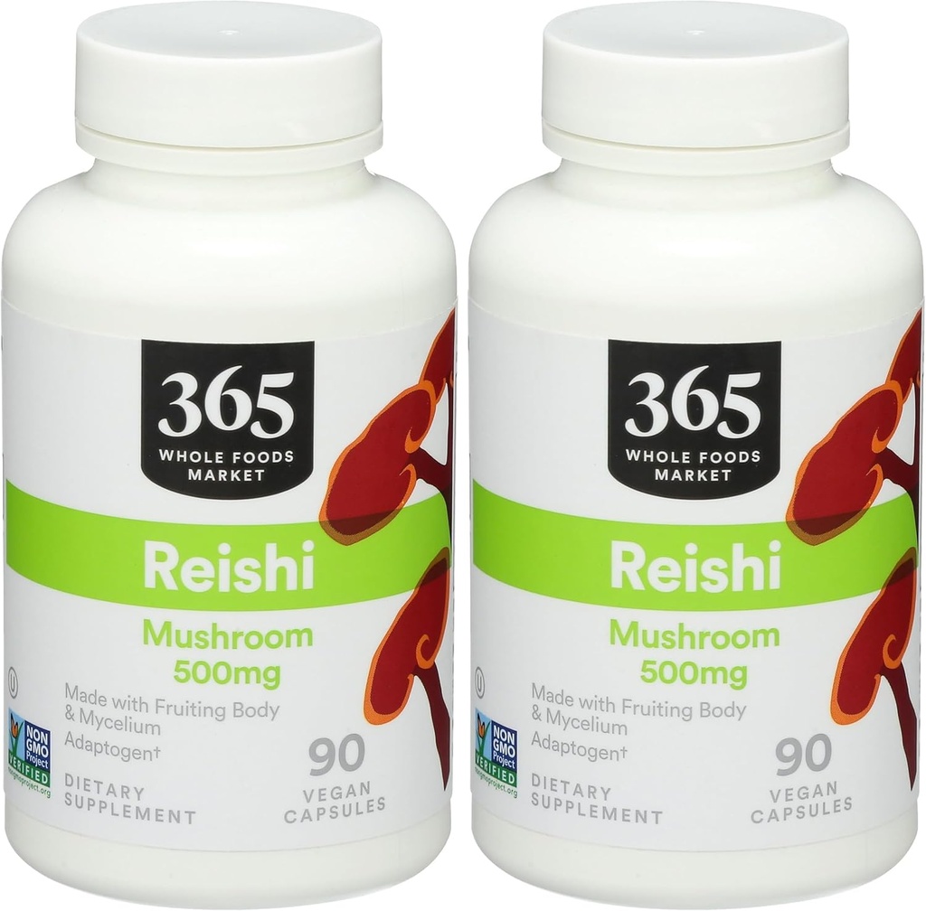 365 by Whole Foods Market, Reishi, 90 Conte (Pacchetto di 2)