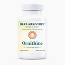 Dr Clark Ornithine Integratore alimentare - Gluten Free, Natural Sleep Aid, promuove il metabolismo delle proteine, la pulizia e la disintossicazione, 500mg, 100 capsule Gelatin