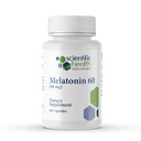 Melatonin 60mg | High Dosage Melatonin in Easy-to-Swallow Kapseln | Vegan, Non-GMO & Gluten-Free | US-Made Extra Strength (Single)