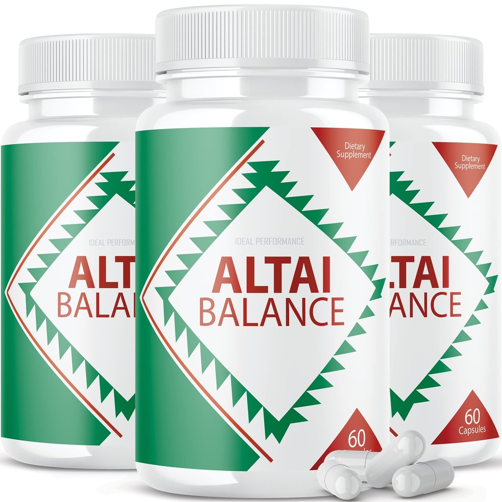 IDEAL PERFORMANCE (Official) Altai Balance Support Formula pillole Supplemento (3 Pack)
