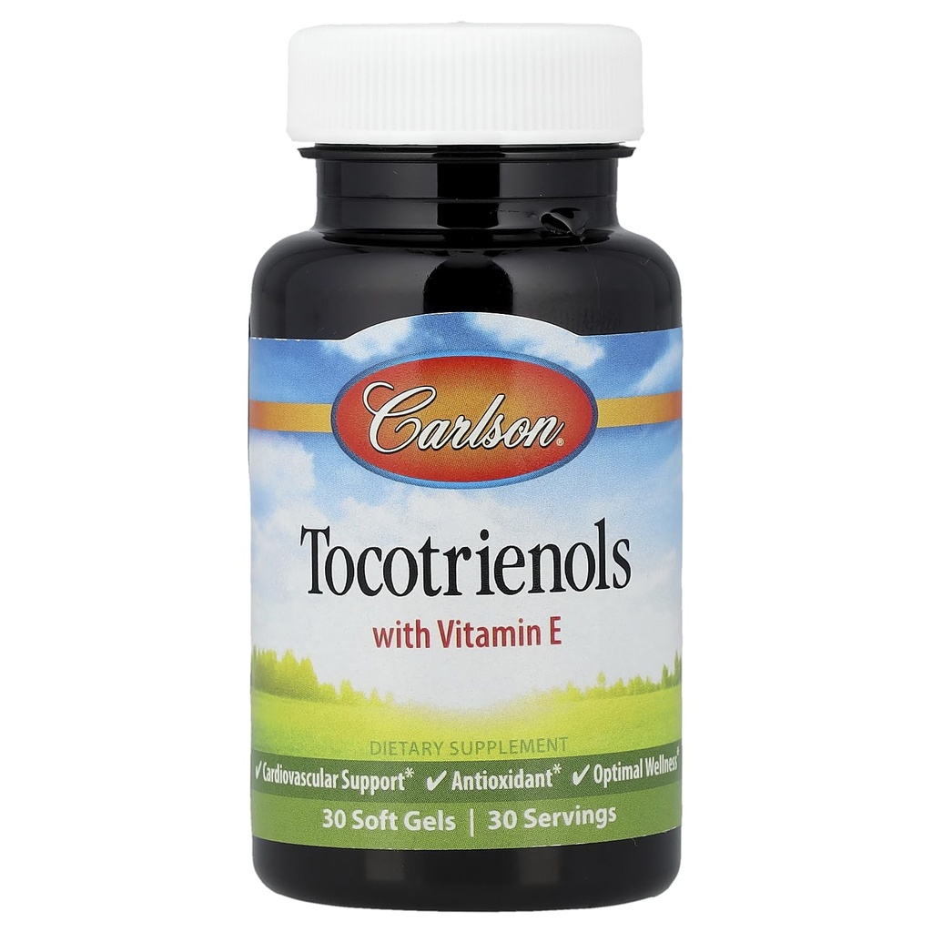 Carlson Labs Tocotrienols con vitamina E naturale, 30 Softgels