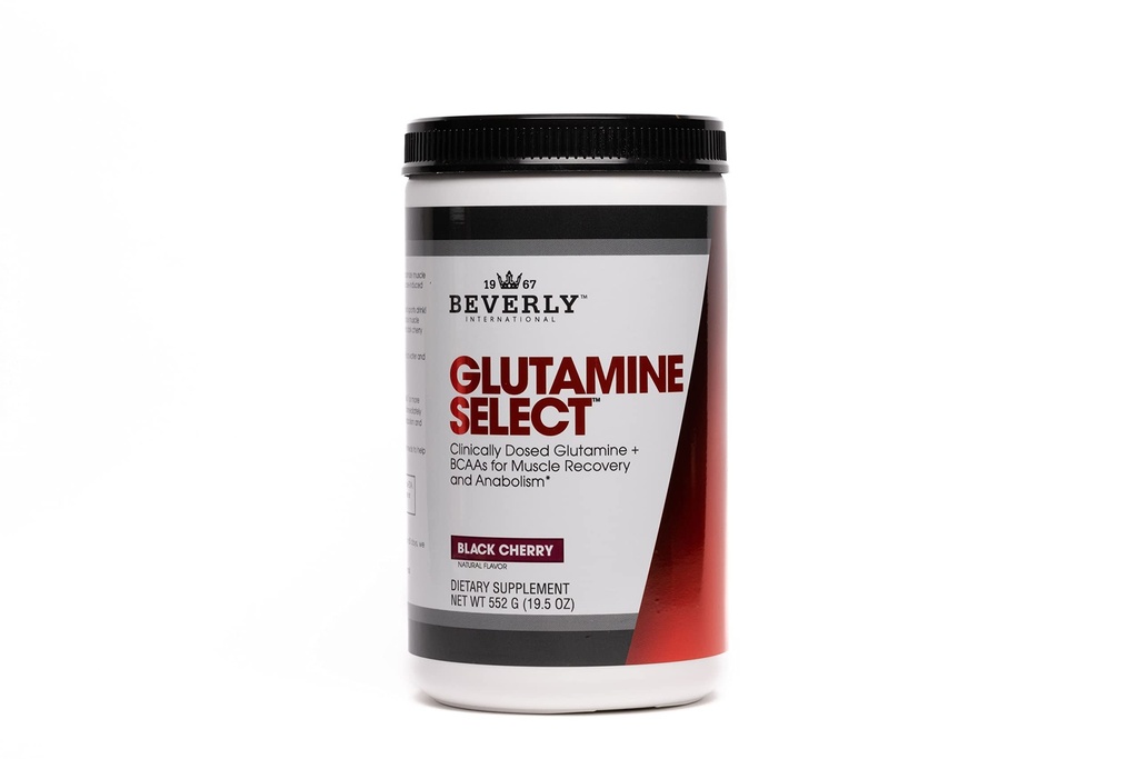 Beverly International Glutamine Select, 60 Portionen. Klinisch dosierte L-Glutamin und Aminosäure-Formel für Lean Muskel und Erholung. Zuckerfreies Pulver. BCAAs.