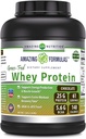 Erstaunliche Formeln Gras-Fed Whey Protein Supplement | Chocolate Flavor | 25 G Protein Per Serving | Non-GMO | Gluten-Free | Made in USA