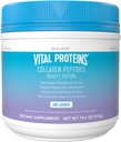 Vital Proteins Collagen Peptides Beauty Edition—10g Collagen con Biotina, Vitamina C e Zinco.