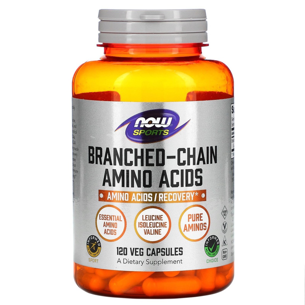 JETZT Lebensmittel Branch-Chain Amino (BCAA) 800mg, 120 Kapseln