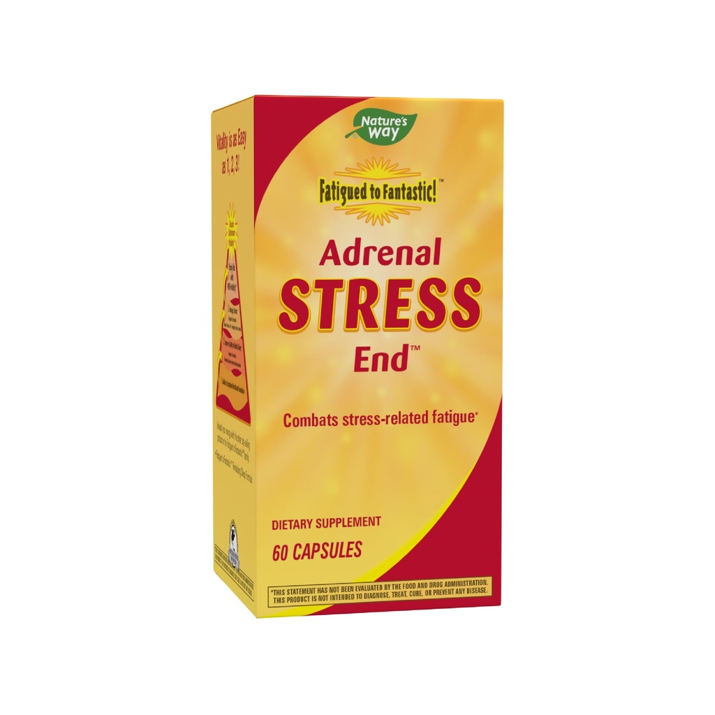 Der Weg der Natur ist zu Fantastisch ermüdet! Adrenal Stress End, Stressbedingte Fatigue Support*, 60 Count
