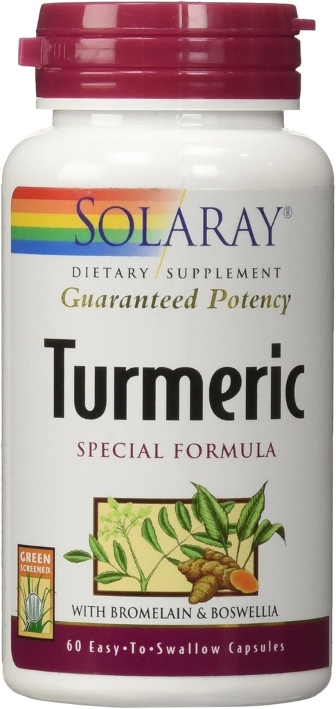 Solaray - Turmeric Special, 60 Kapseln