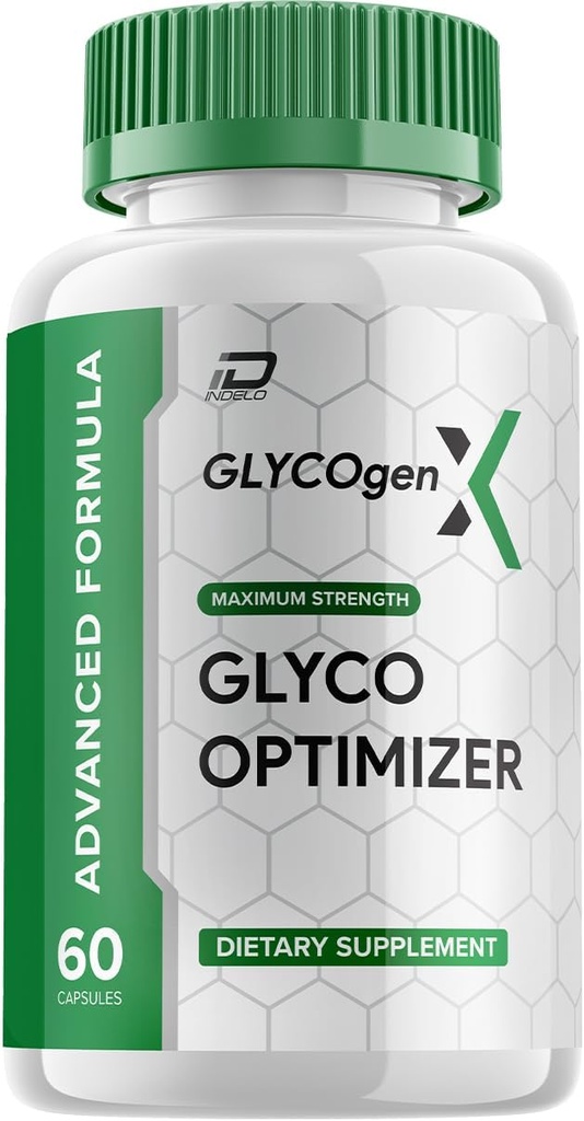 GlycogenX Glyco Optimizer Kapseln Ergänzung - GlycogenX Optimizer Erweiterte Formel, Glycogen X Ergänzung, GlycogenX Booster Bewertungen, maximale Stärke Glycogen Ergänzung (1 Packung - 60 Kapseln)