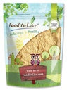 Cibo per vivere polvere di maca gialla, 8 once – radice di maca di terra cruda, Vegan, Kosher, Keto, non-Gelatinized, Bulk, ricco di vitamina C